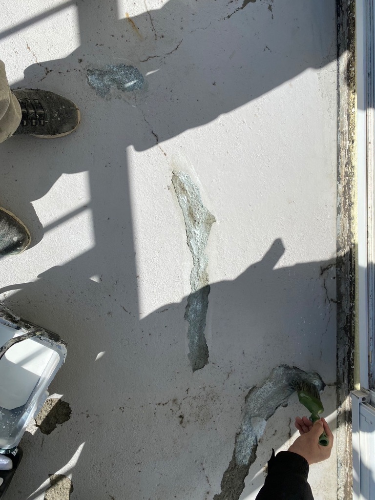 施工前：ひび割れ詳細