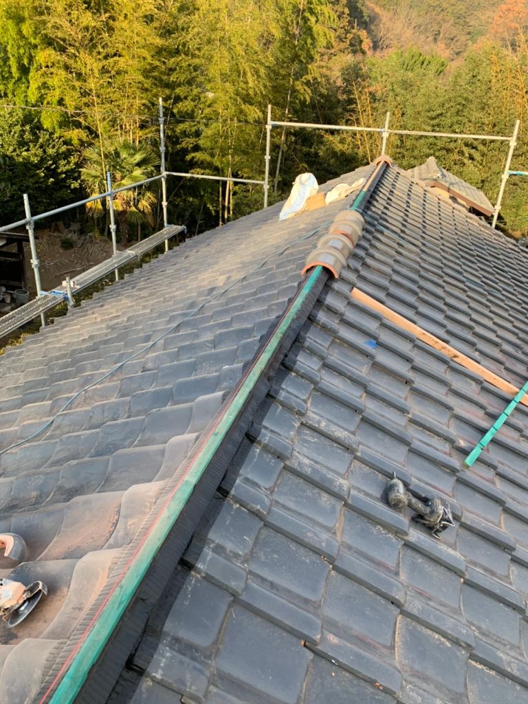 施工前：棟部詳細