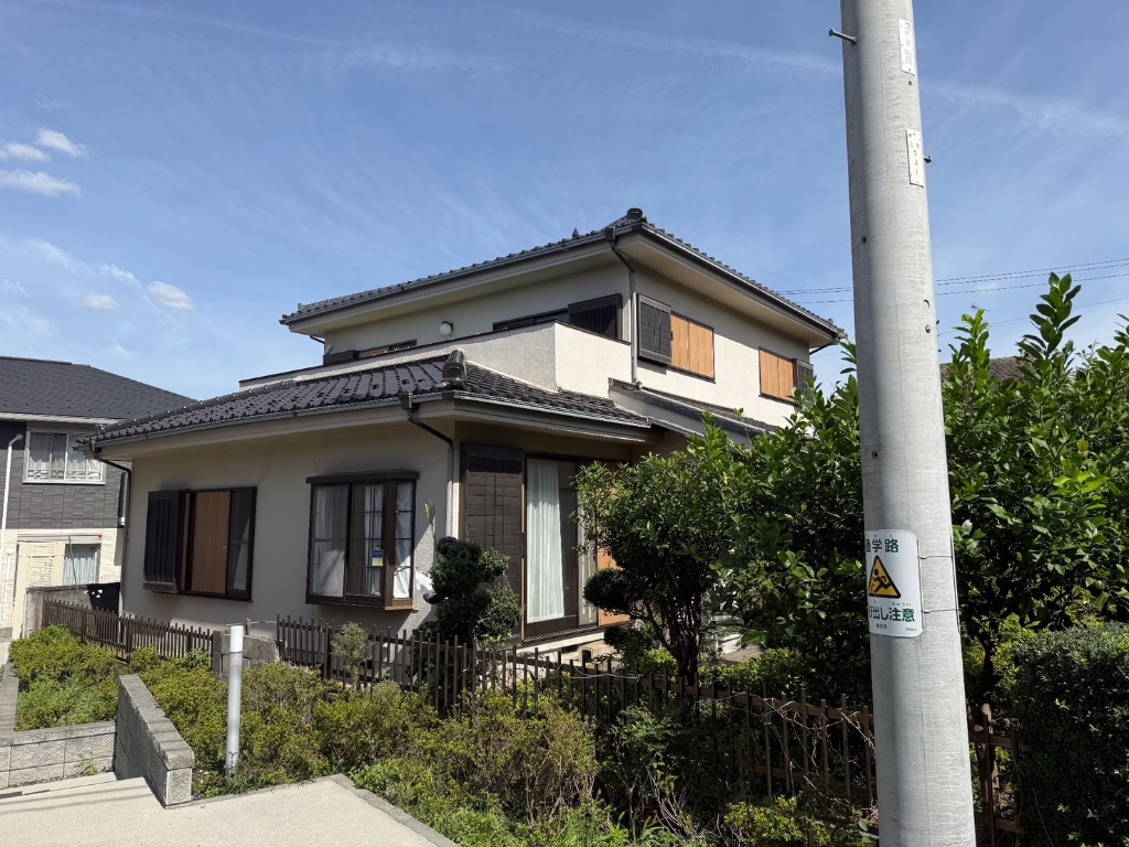 施工前：外壁の劣化