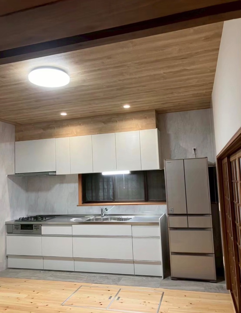 施工後：新システムキッチン完成