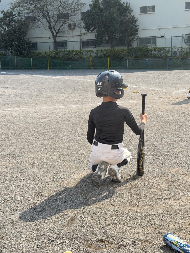 少年野球の練習