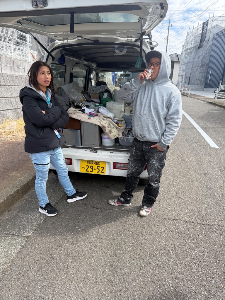 完了前点検の様子