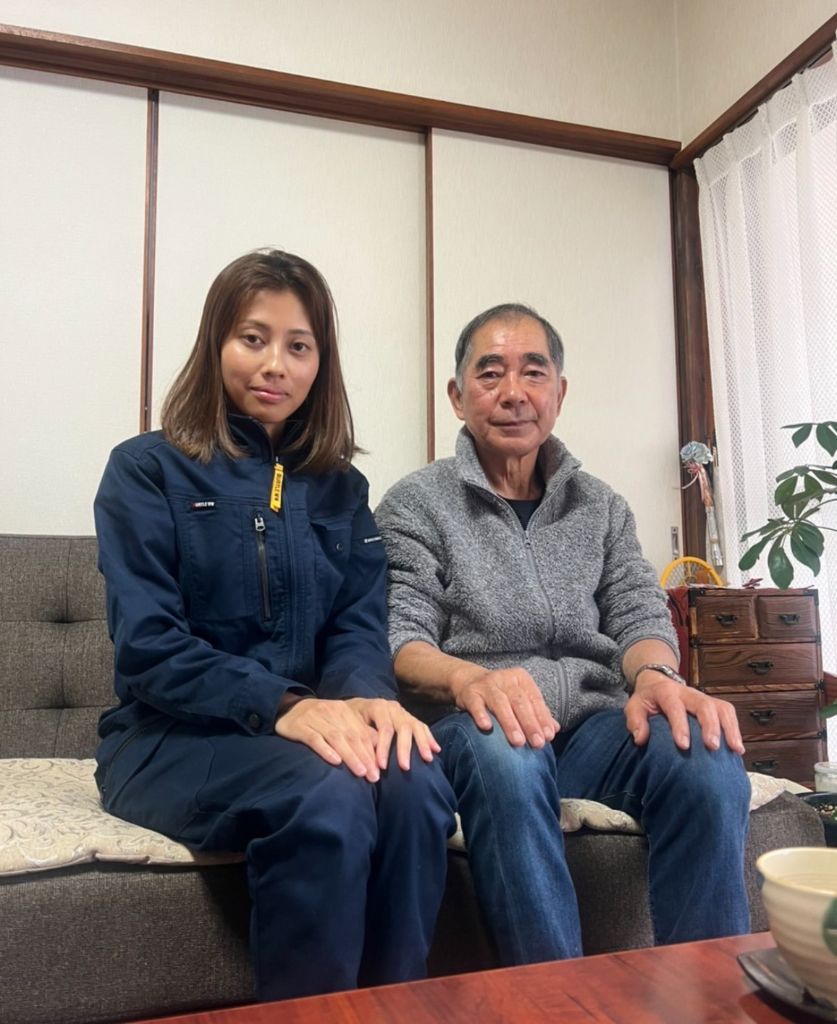 お客様との記念撮影